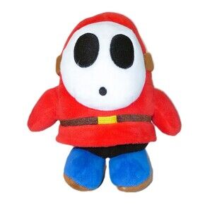 Super Mario Bros Shy Guy Stuffed Animals Plush Toys Doll 6 inches